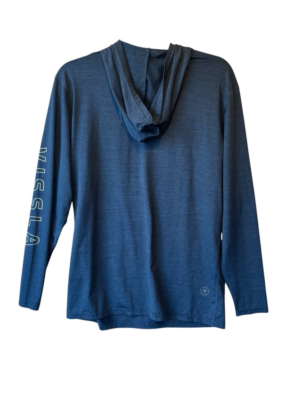 Vissla UV Protection performance hoodie Small Blue Mens long sleeve sun shirt - Picture 2 of 8